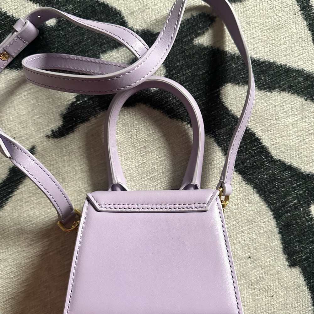 Jacquemus Le Chiquito Moyen Bag in Purple - Picture 2 of 4